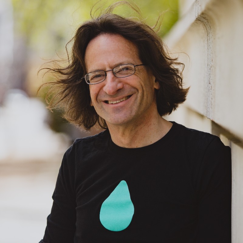 Anthony Rose, The Pitch CEO, smiling at camera in SeedLegals top