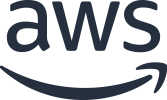 AWS logo in black